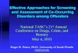 Screening and Assessment of Co-occurring Disorders Among 