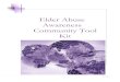 Elder Abuse Awareness Community Tool Kit – English