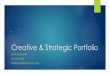 K Burkhart Creative and Strategic Portfolio