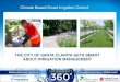 THE CITY OF SANTA CLARITA GETS SMART ABOUT IRRIGATION 