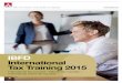 IBFD International Tax Training 2015