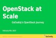 GoDaddy's OpenStack Journey