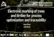 SLOPE Final Conference - electronic marking of trees