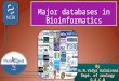 Major databases in bioinformatics