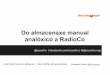 Do almancenaxe manual analóxico a RadioCo