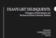 Deans List Delinquents Presentation 4-18-15