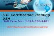 1-844-528-4481 ITIL Certification Training USA