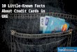 10 Little Known facts about credit cards in uae