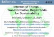 IEEE SusTech IoT Keynote Presentation 10/10/16