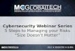 MCG Cybersecurity Webinar Series - Risk Management