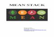 What is mean stack?