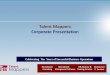Talent Mappers_Corporate Presentation 2016