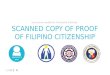 5 - Proof of Filipino Citizenship