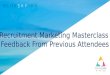 Recruitment Marketing Masterclass