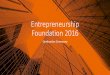 Saint-Gobain Entrepreneurship Foundation 2016