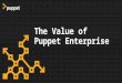 The Value of Puppet Enterprise