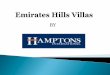 Emirates Hills Villas for sale | Emirates Hills Community
