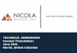 Nicola Mining Inc. Technical Dimensions June 2016