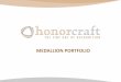 honorcraft medallion portfolio