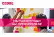 Find Your Way Faster: Map Experiences Online