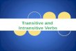 Transitive and intertransitive verbs