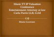 MusicTT IP Valuation - Music Licences