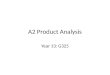 A2 product analysis