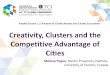 TCI 2015 Creativity, Clusters and the Competitive Advantage of Cities