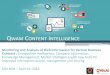 Monitoring and Analysis of Web Information for Various Business Contexts : Competitive Intelligence, Company Information, Knowledge Management, Market Intelligence