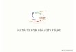 Metrics for lean startups
