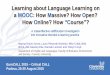 Learning about Language Learning on a MOOC: How Massive? How Open? How Online? How “Course”?