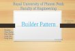 Presentation Builder Pattern OOAD