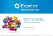 Speak my language: A guide to audience-centric content development