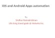 iOS and Android apps automation