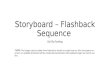 Storyboard â€“ flashback sequence