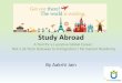 Study abroad- A Tool For A Lucrative Global Career; Not A De Facto Gateway to Immigration Permanent Residency