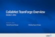 TeamForge Overview Webinar (10/5/16)