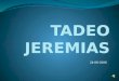 Tadeo jeremias