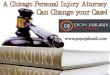 A chicago personal injury attorney can change your case!