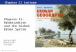 Human Geog Chapter 11