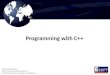 Esoft Metro Campus - Programming with C++