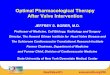 Whats the optimal pharmacological therapy after valve intervention
