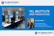 Presentation TKL Trading School Dubai