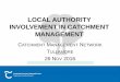4 Local Authority Involvement in Catchment Management. Ruth Hennessy