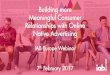 IAB Europe Webinar Deck: Building more Meaningful Consumer Relationships with Online Native Advertising