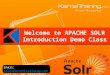 Apache Solr Introduction demo | Basics | Tutorial ppts
