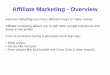 Affiliate Marketing Overview: How to Earn Money from Affiliate Marketing