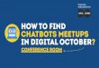 How to find Chatbots Meetups in Digital October