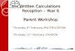 Calculations parent meeting feb 2016