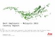 Aon Best Employers - Malaysia 2015 Country Report Sample